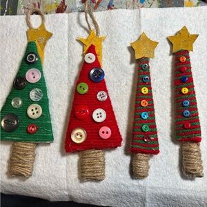 Handmade Christmas Tree Ornaments
 Made to order.